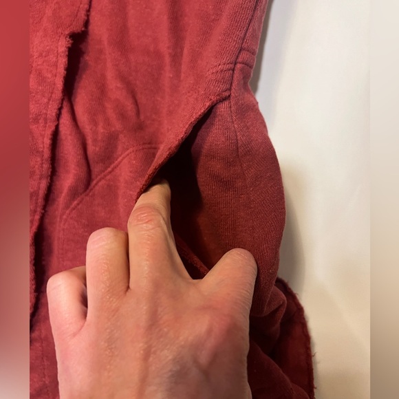 Prairie Underground Maroon Waterfall Vest - Picture 8 of 10